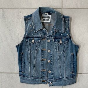 Levi Strauss denim vest. Small size.